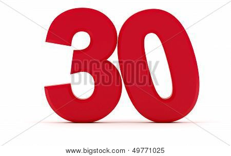 Number 30