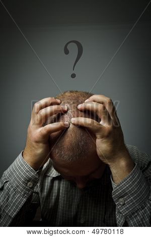 Question. Man In Thoughts