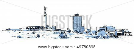 Moncton Skyline