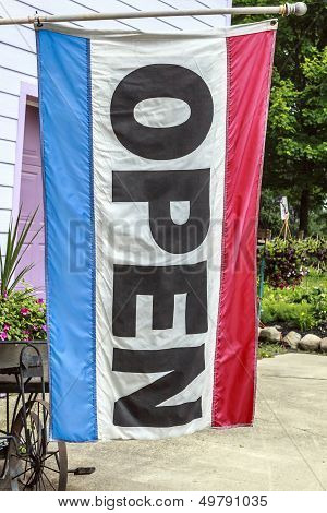 Open Flag