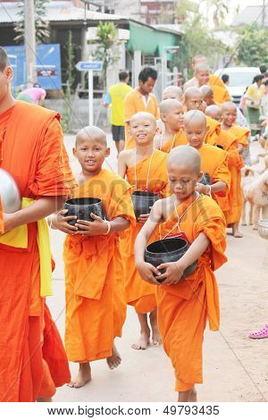 The Merit To The Monks