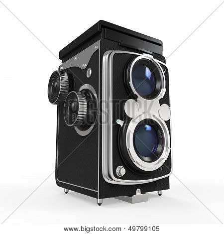 Old Twin Lens Camera