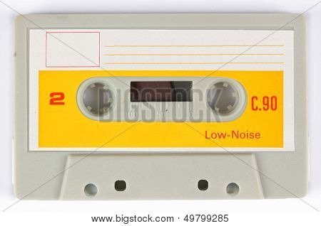 an old audio cassette