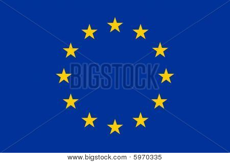 European Union Flag Standart