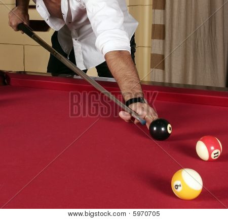 Billard, spil billard, billard, Pocket