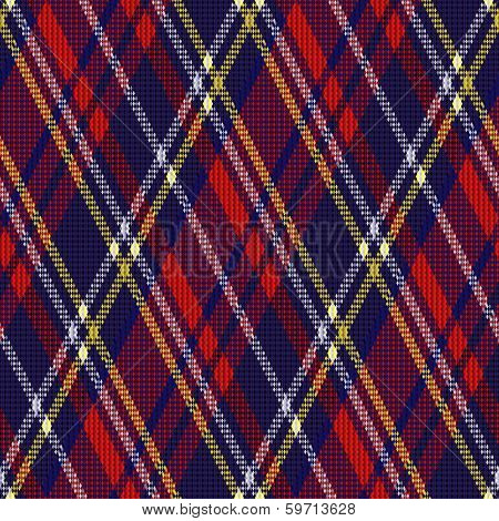 Rhombic Fabric Seamless Texture