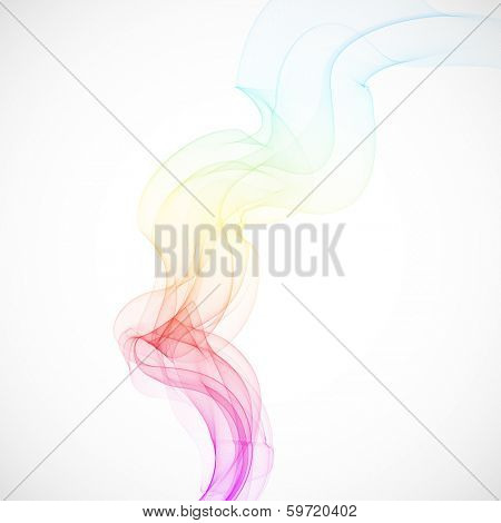 Smoke background. Abstract  composition Vector eps 10