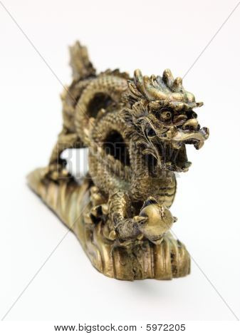 Okimono, netsuke. Træk