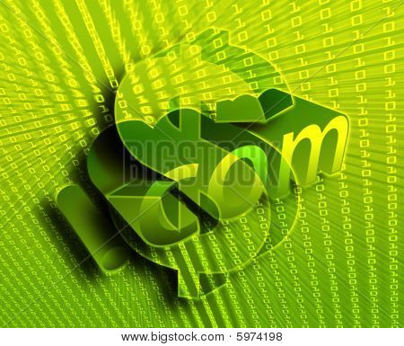 Dotcom illüstrasyon