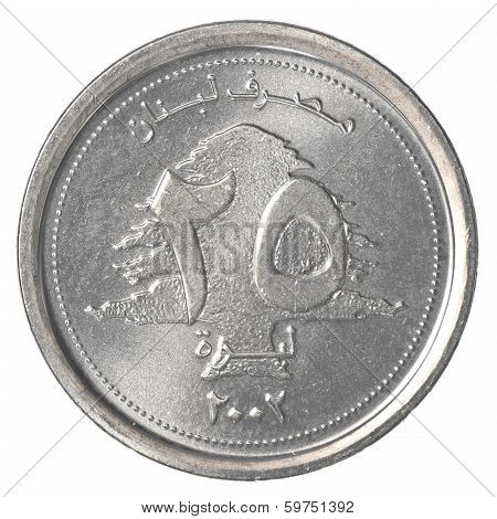 25 Lebanese Pound Coin