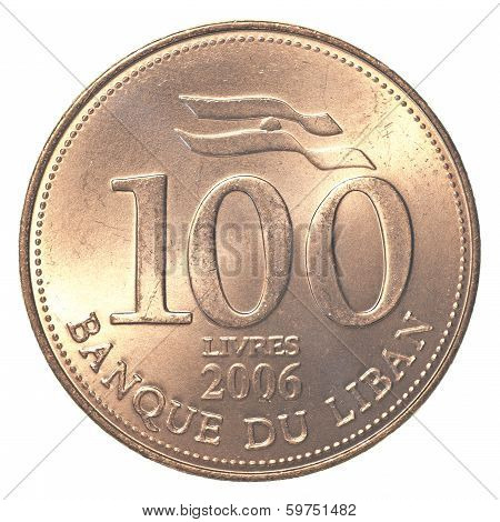 100 Lebanese Pound Coin