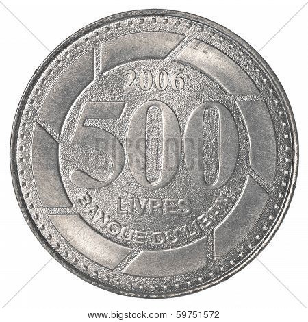 500 Lebanese Pound Coin