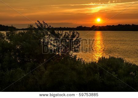 Sunset On The Maumee River