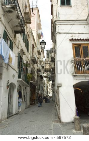 Rue typique à Amalfi, Italie