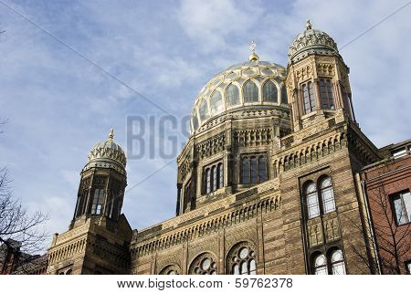 Neue Synagogue In Berlin, Germay