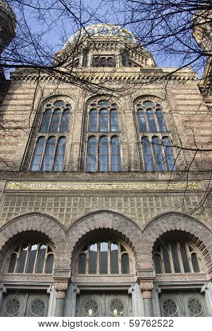 Neue Synagogue In Berlin, Germay