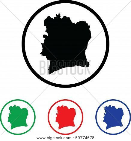 Icon Illustration with Four Color Variations