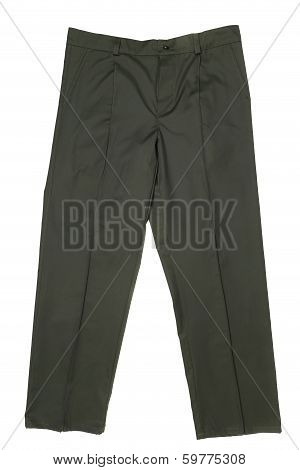 Working pants black color.