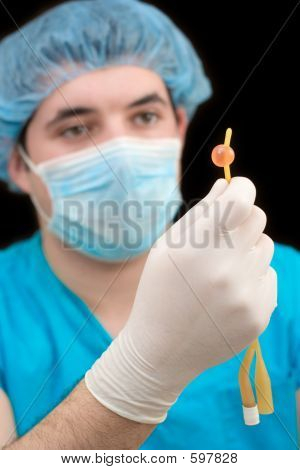 Arts bedrijf A katheter