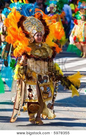 Sommer karneval i Rotterdam på 25 juli 2009
