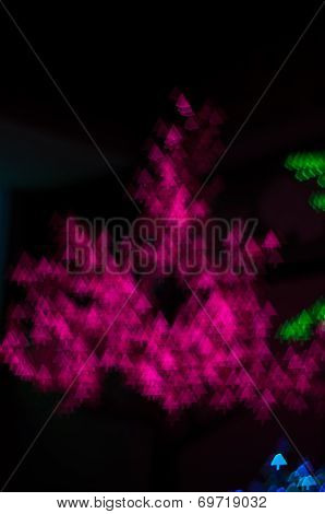 Arrow shape bokeh