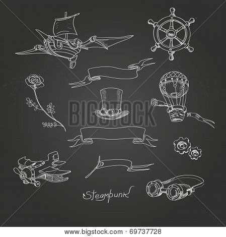 Steampunk Chalk Board?