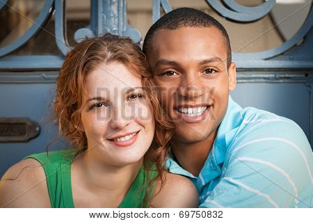 Cute Multiracial Couple