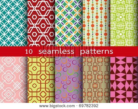 The seamless pattern different