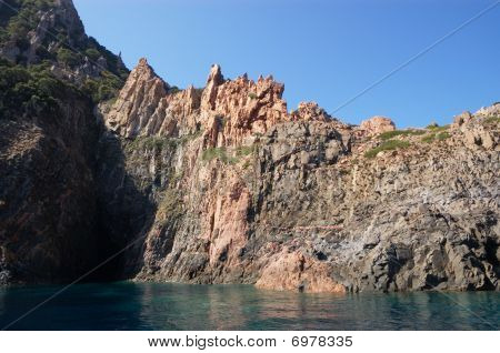 Felsen von scandola