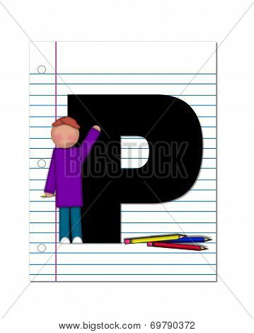 Alphabet Start Of School Two P
