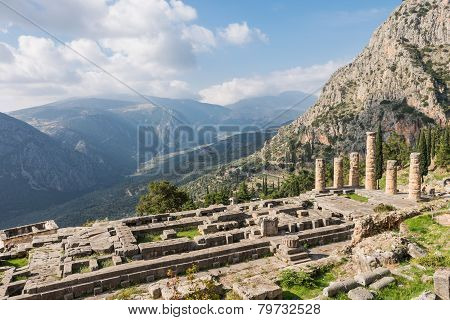 Ruins Of An Ancient Temple
