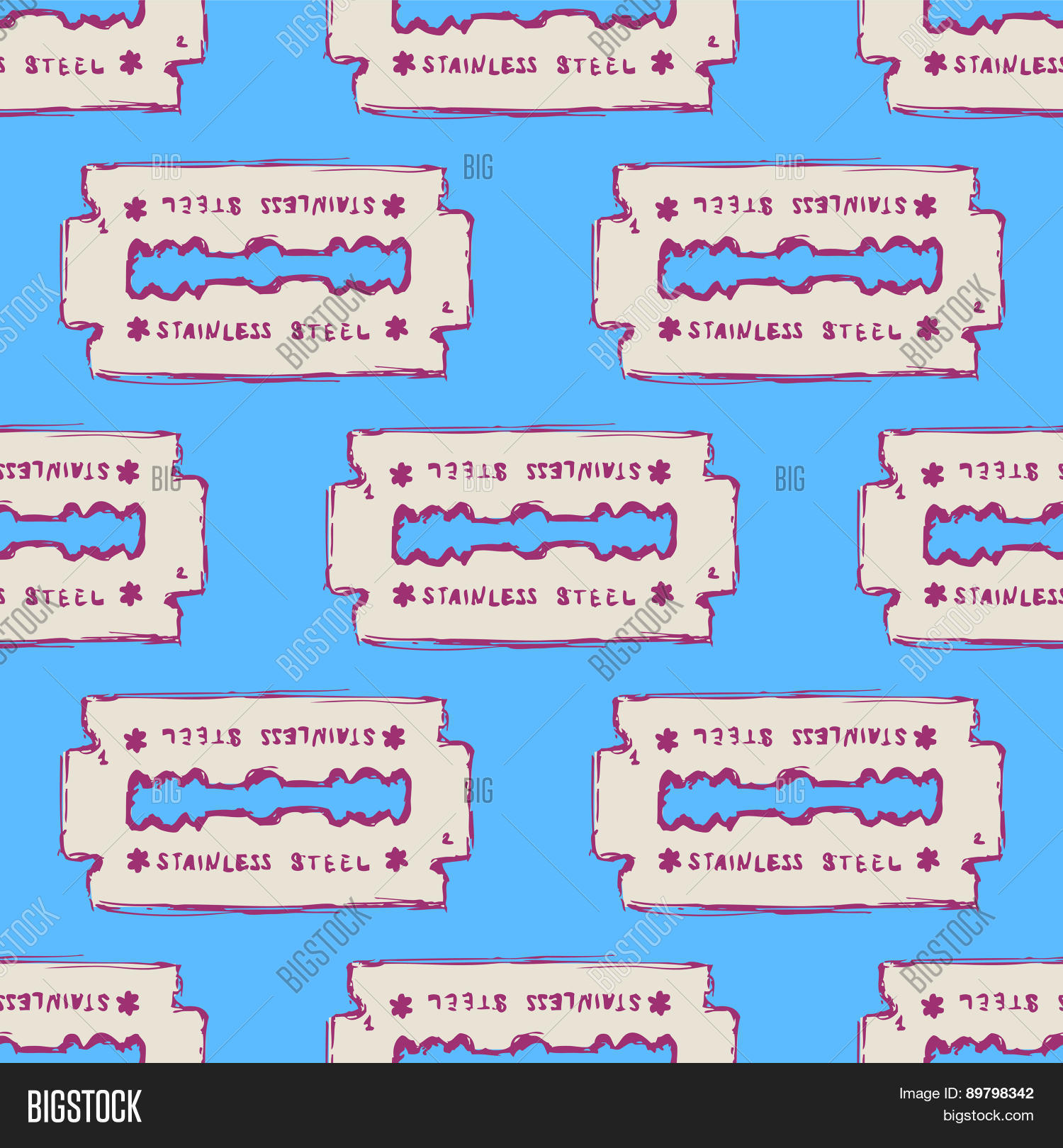 Sketch Razor Blade Vector & Photo (Free Trial) Bigstock