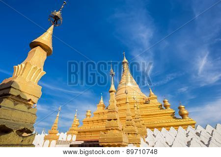 Golden Sandamuni Pagoda. Mandalay, Myanmar (burma) Travel