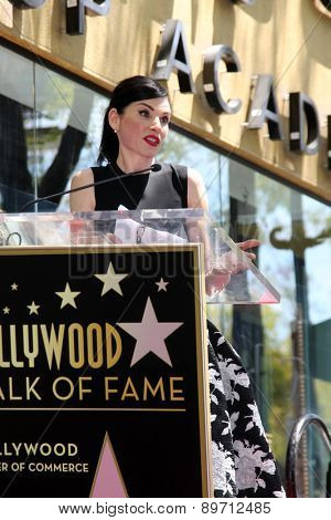 LOS ANGELES - MAY 1:  Julianna Margulies at the Julianna Margulies Hollywood Walk of Fame Star Ceremony at the Hollywood Boulevard on May 1, 2015 in Los Angeles, CA