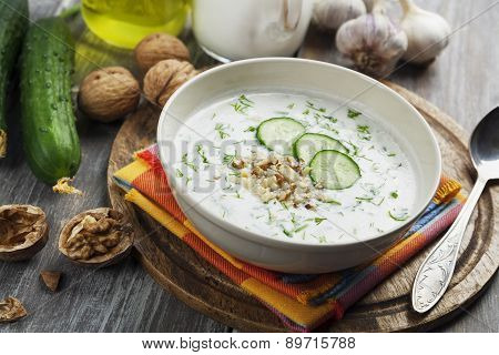 Tarator, Bulgarian Sour Milk Soup