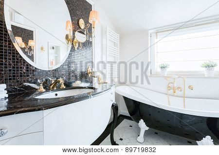 Baroque Style Bathroom