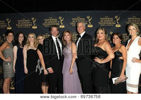 LOS ANGELES - APR 24: Marilyn Milian, David Scott at The 42nd Daytime Creative Arts Emmy Awards Gala at the Universal Hilton Hotel on April 24, 2015 in Los Angeles, California