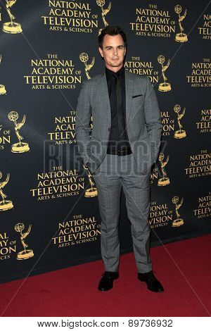 LOS ANGELES - APR 24: Darin Brooks at The 42nd Daytime Creative Arts Emmy Awards Gala at the Universal Hilton Hotel on April 24, 2015 in Los Angeles, California
