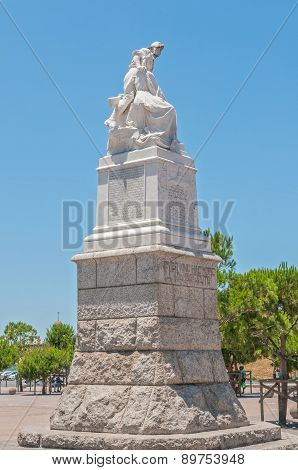 Monument For The Capetonians In The Anglo-boer War