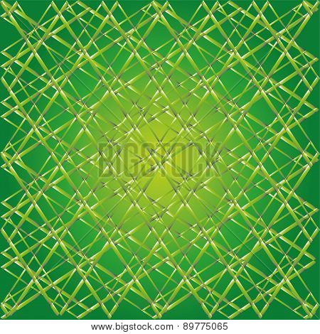 Green cloth texture background ecological