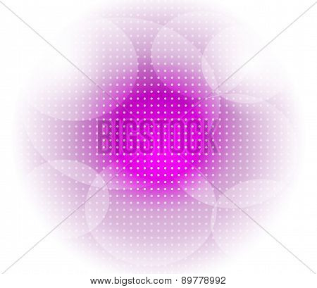 Light purple dot circle background