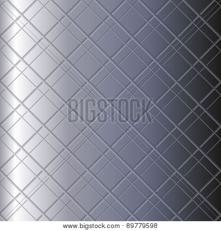 Metal grid background vector
