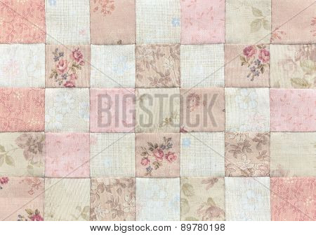 Patchwork Quilt , Basic Pattern Square