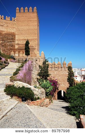 Almeria Castle.