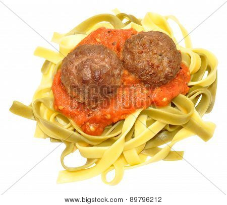 Meatballs And Pasta