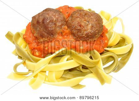Meatballs And Pasta