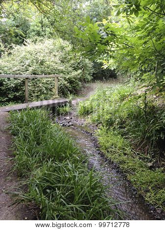 English country hiking trail