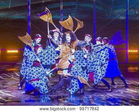 Kabuki Spectacle At The Fountains Of Bellagio