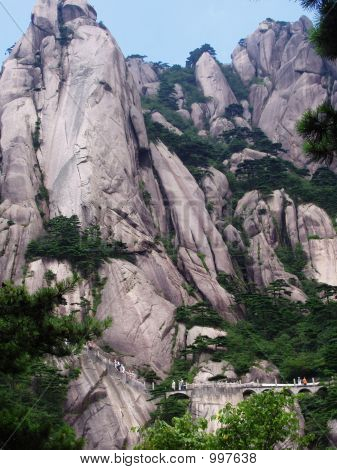 Huangshan maisemia 