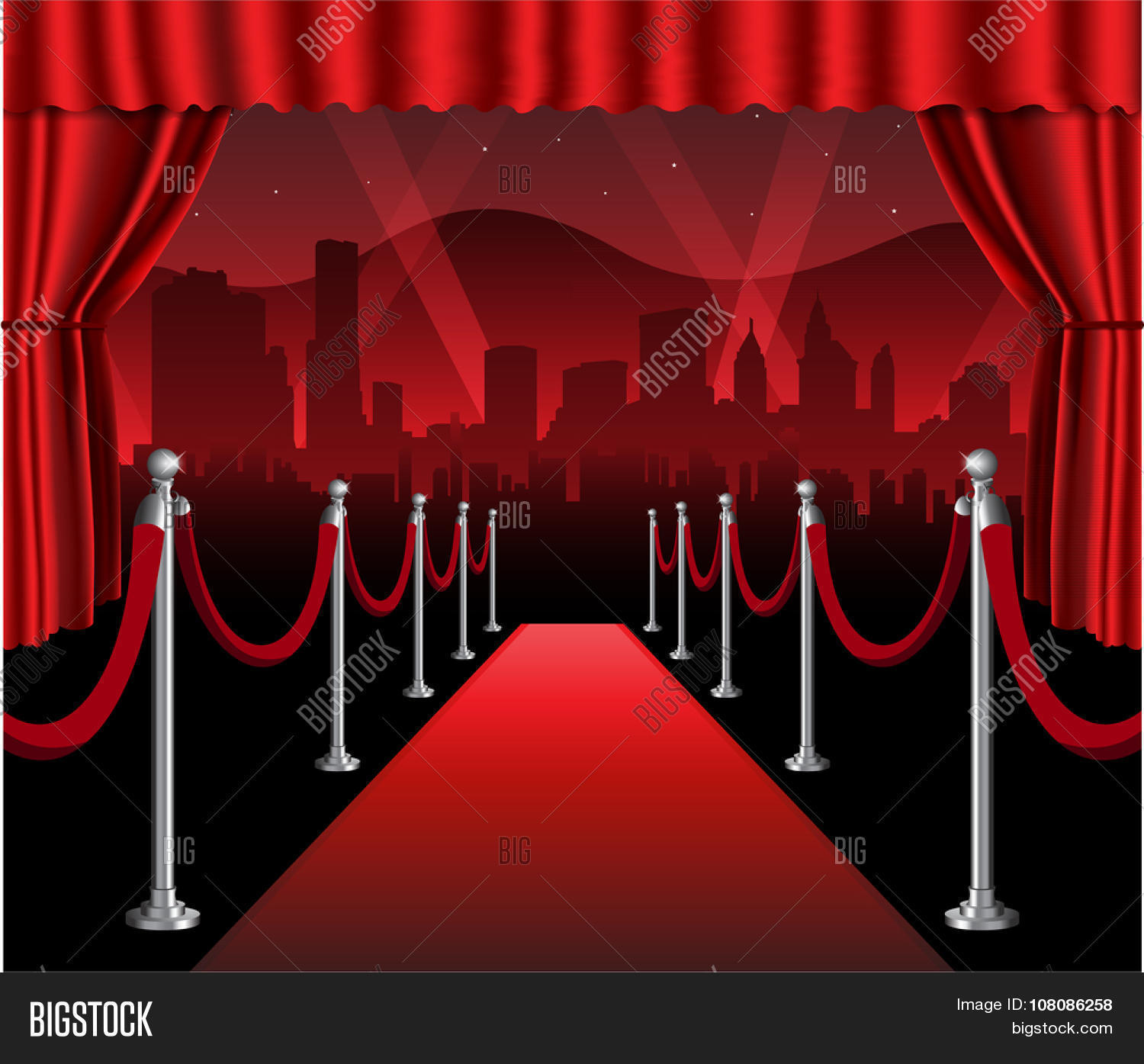 Red Carpet Movie Vector & Photo (Free Trial) Bigstock